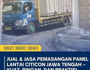 Canggih 0821 3600  3693 Jual Panel Lantai Citicon Jawa Tengah