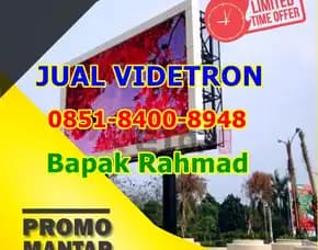 Wea (08x51 84oo 89x48) Tender Videotron Transparan Di Kediri