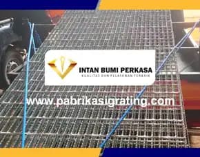 Jual Steel Grating Galvanis Plate Custom Manado