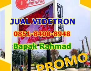 Wea (08x51 84oo 89x48) Tender Videotron Transparan Di Way Kanan