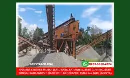 Fabrikasi Stone Crusher Alat Pemecah Batu Emas Bogor