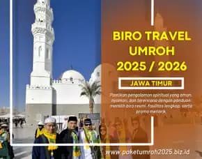 Travel Umroh Akhir Tahun 2025 Lowokwaru Malang Al Bahjah Promo Terbatas