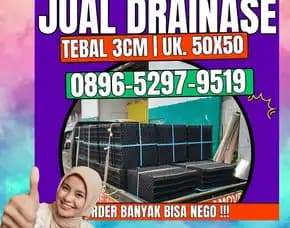 0896-5297-9519 (Wa), Jual Drainase Rumput Sintetis Riau Pelalawan Bunut