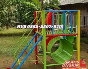 Model Ayunan Besi Anak Pas Untuk Taman Rumah Depan Sokobanah Sampang