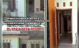 Rumah Nyaman Strategis Banguntapan Bantul Yogyakarta.(Depan Pln Rejowinangun) Lt/B 70m² Shm Kt2 Km1