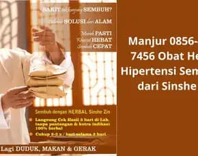 Manjur 0856-4028-7456 Obat Herbal Hipertensi Semarang Dari Sinshe Zin