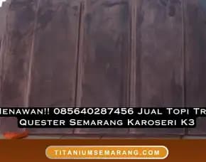 Eksotis!! 085640287456 Jual Wind Deflector Truk Giga Semarang Karoseri K3