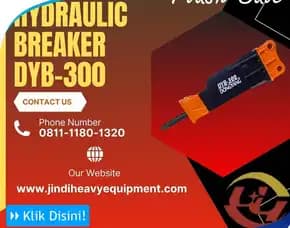 Hydraulic Breaker Excavator Tipe Lurus Dyb300 (4-7 Ton) (Sb40) Sambar