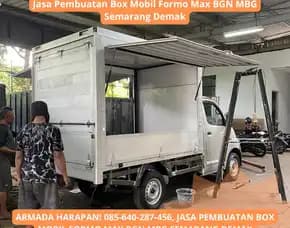 Mobil Kemanusiaan, Jasa Pembuatan Box Mobil Formo Max Bgn Mbg Semarang Demak