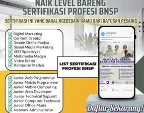 Diincar Hrd Sertifikasi Bnsp Bayar Berapa Jakarta Selatan
