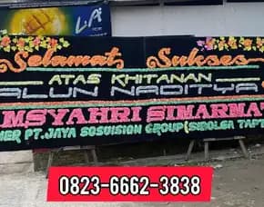 Jual Papan Bunga Medan Kota