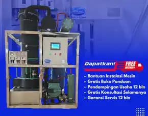 Mesin Es Kristal 1 Ton Parigi Moutong, Sulteng
