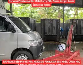 Desain Fungsional, Karoseri Pembuatan Box Mobil Carry Mbg Makan Bergizi Gratis Semarang Jepara