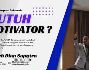 Pembicara Leadership Depok, Terpercaya & Solutif, Dian Saputra