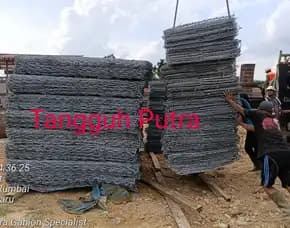 Promo, Bronjong Kawat Maccaferri Di Bangko, Riau