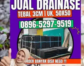 0896-5297-9519 (Bu Diana), Grosir Drainase Rumput Sintetis Lampung Adi Luwih