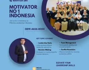 Jasa Motivator Tanjungpinang , Handal Berkualitas