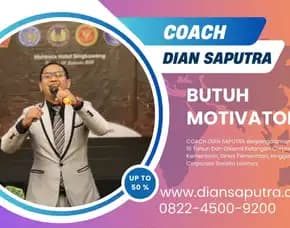 Trainer Sales Pandaan, Terpercaya & Solutif, Dian Saputra