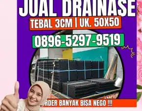 Tempat Jual Drainase Cell Medan Kualuh Leidong - Barokah Grass