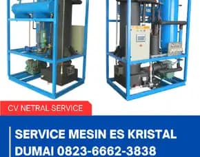 Jasa Perbaikan Mesin Es Kristal Dumai 0823,6662,3838 Cepat & Handal