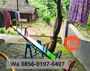 Produsen Playground Set Ayunan Besi Untuk Taman Bisa Riquest Pemalang