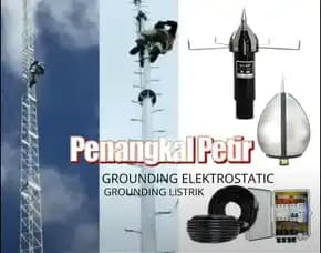 Spesialis Instalasi Ahli Jasa Pasang Alat Penangkal Petir Jatimulya Depok
