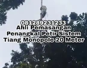 Toko Pasang Penangkal Petir Full Bahan Tembaga Cianjur