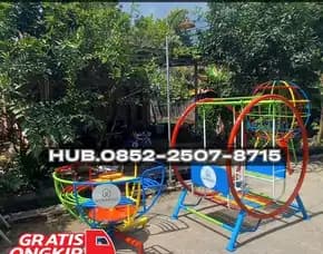 Contoh Ayunan Besi Dewasa Dan Perosotan Custom  Kec Mlati Sleman