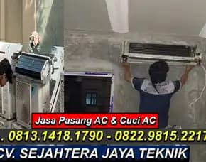 Wa. 0822.9815.2217 - 0813.1418.1790 Jasa Bongkar Pasang Ac Jakarta Barat Terdekat 24 Jam Cv. Sejahtera Jaya Teknik