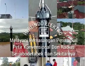 Spesialis Pemasangan Penangkal Petir Konvensional & Radius Murah Berkualitas, Untuk Wilayah Cilegon