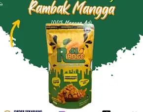 Keripik Mangga Malang Toko 500g, Camilan Lezat Kemasan Praktis