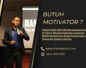 Motivator Bandung, Terpercaya & Solutif, Dian Saputra