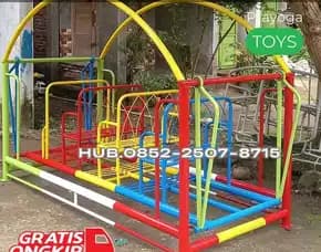Contoh Ayunan Besi Custom Dan Perosotan Anak Kec Grabagan Tuban