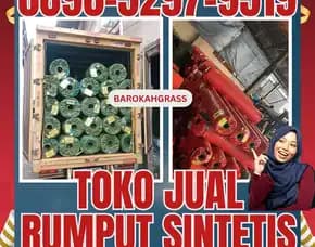 0896-5297-9519 (Bu Diana), Jual Rumput Sintetis Palembang Gumay Ulu