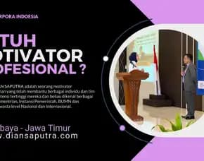 Trainer Tim Building Depok, Terpercaya & Solutif, Dian Saputra