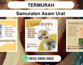 Termurah, 0822-2000-3882 Distributor Samuraten Asam Urat Probolinggo