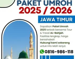 Umroh Ramadhan 2025 Wajak Malang: Ibadah Tenang & Fasilitas Lengkap