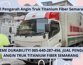 Extreme Durability! Jual Pengarah Angin Truk Titanium Fiber Semarang