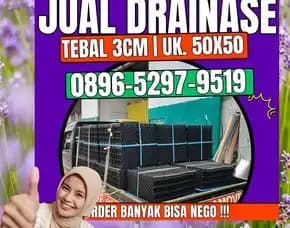 0896-5297-9519 (Bu Diana), Distributor Drainase Rumput Sintetis Jambi Muaro Jambi Jambi Luar Kota
