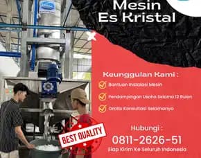 Mesin Es Kristal Murah Ntt Sikka, Ntt