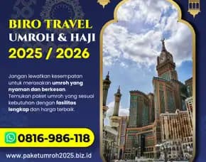 Paket Umroh Keluarga 2025 Pagelaran Malang – Ibadah Lebih Mudah