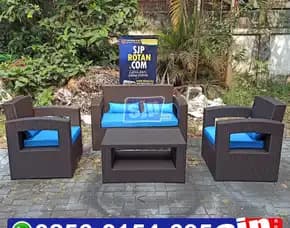 Pengrajin Sofa Kursi Rotan / Furniture Sofa Kursi Rotan Sintetis