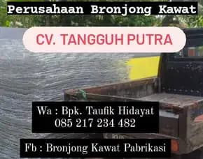 Murah !!! Harga Jual Bronjong Kawat Pabrikasi Di Kundur Barat, Karimun