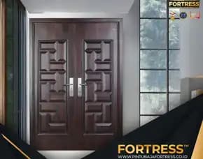 (Fortress) Pintu Baja Fortress Double Di Banjarmasin