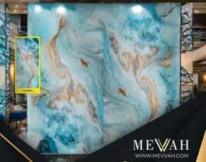(Mevvah) Wallpanel Pvc Marmer Kamar Tidur Di Palu