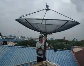 Setting Service & Pasang Baru Antenatv Parabola Di Dangdeur Jayanti Tangerang