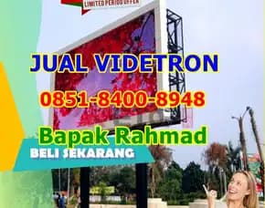 Wea (08x51 84oo 89x48) Tender Videotron Transparan Di Sumenep