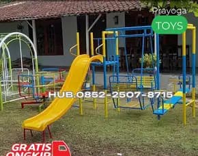 Inspirasi Ayunan Besi Bulat Dan Mainan Outdoor Untuk Tk Kec Sukun Malang