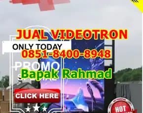 Wea (08x51 84oo 89x48) Jual Videotron Indoor Di Bontang