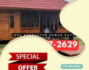 0812,3707,2629 Jasa Pembuatan Rumah Kayu Di Badung